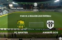 Football Ligue 2 : vidéo du match FC Nantes - Angers SCO du 13 janvier 2012. Le vendredi 13 janvier 2012 à Nantes. Loire-Atlantique. 